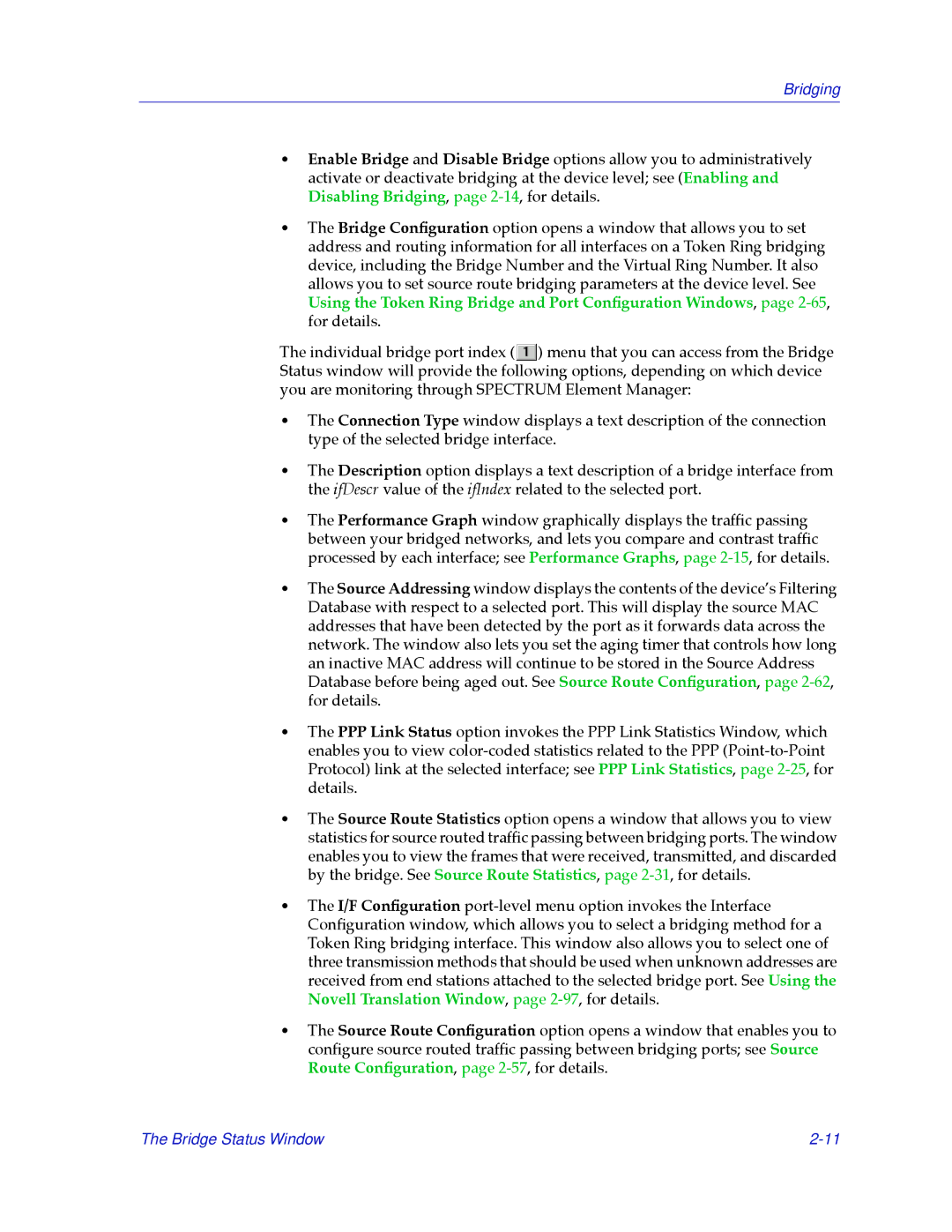 Cabletron Systems 2.2 manual Bridging 