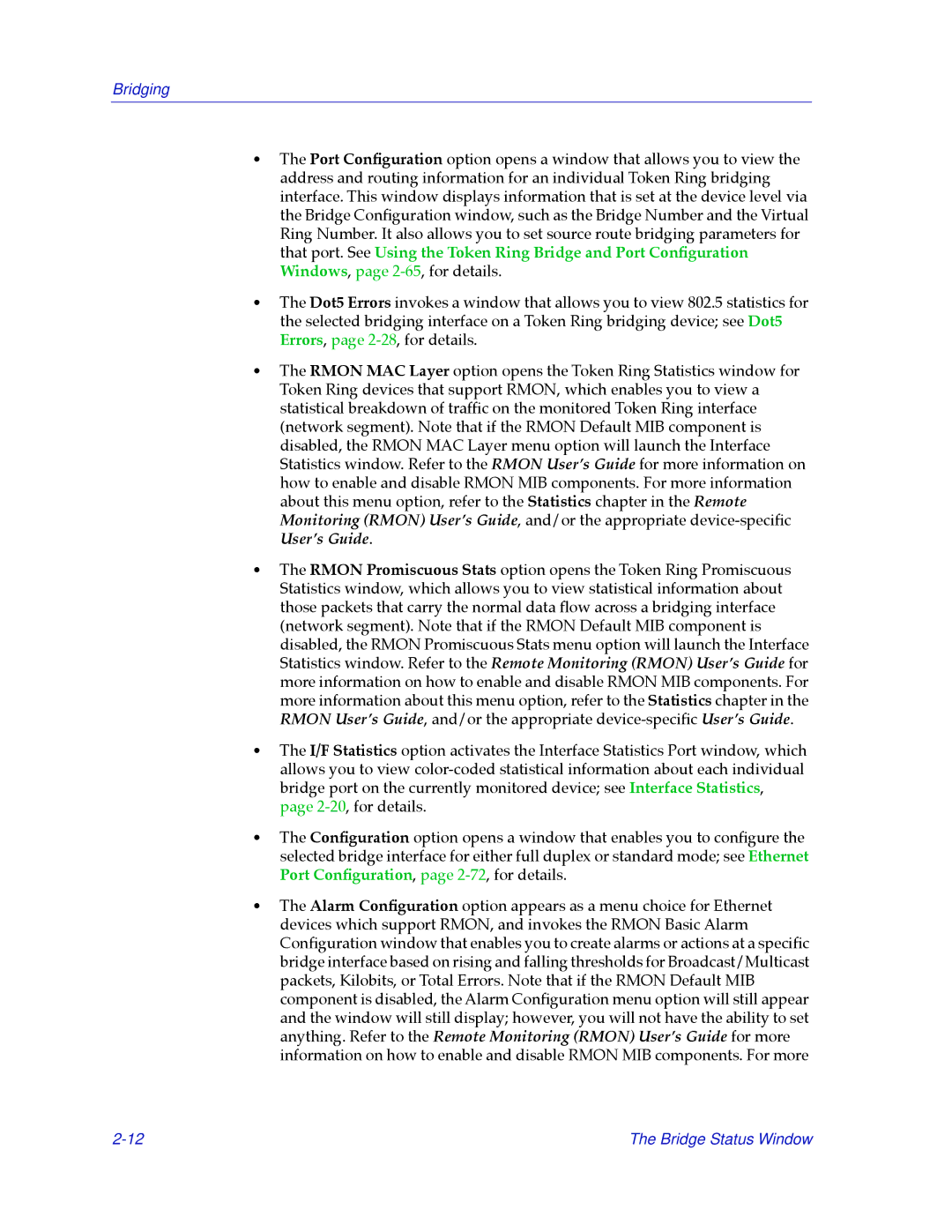 Cabletron Systems 2.2 manual Bridging 