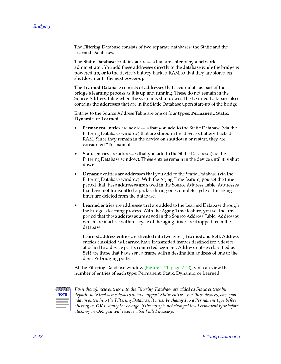 Cabletron Systems 2.2 manual Bridging 