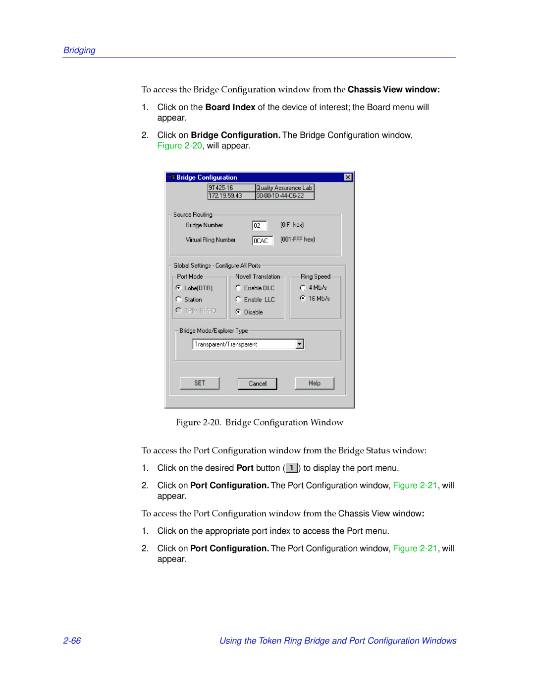 Cabletron Systems 2.2 manual Bridging 