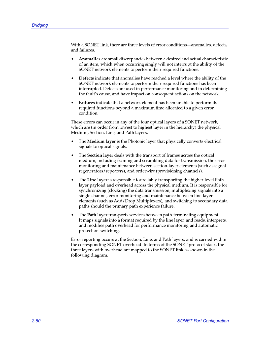 Cabletron Systems 2.2 manual Bridging 