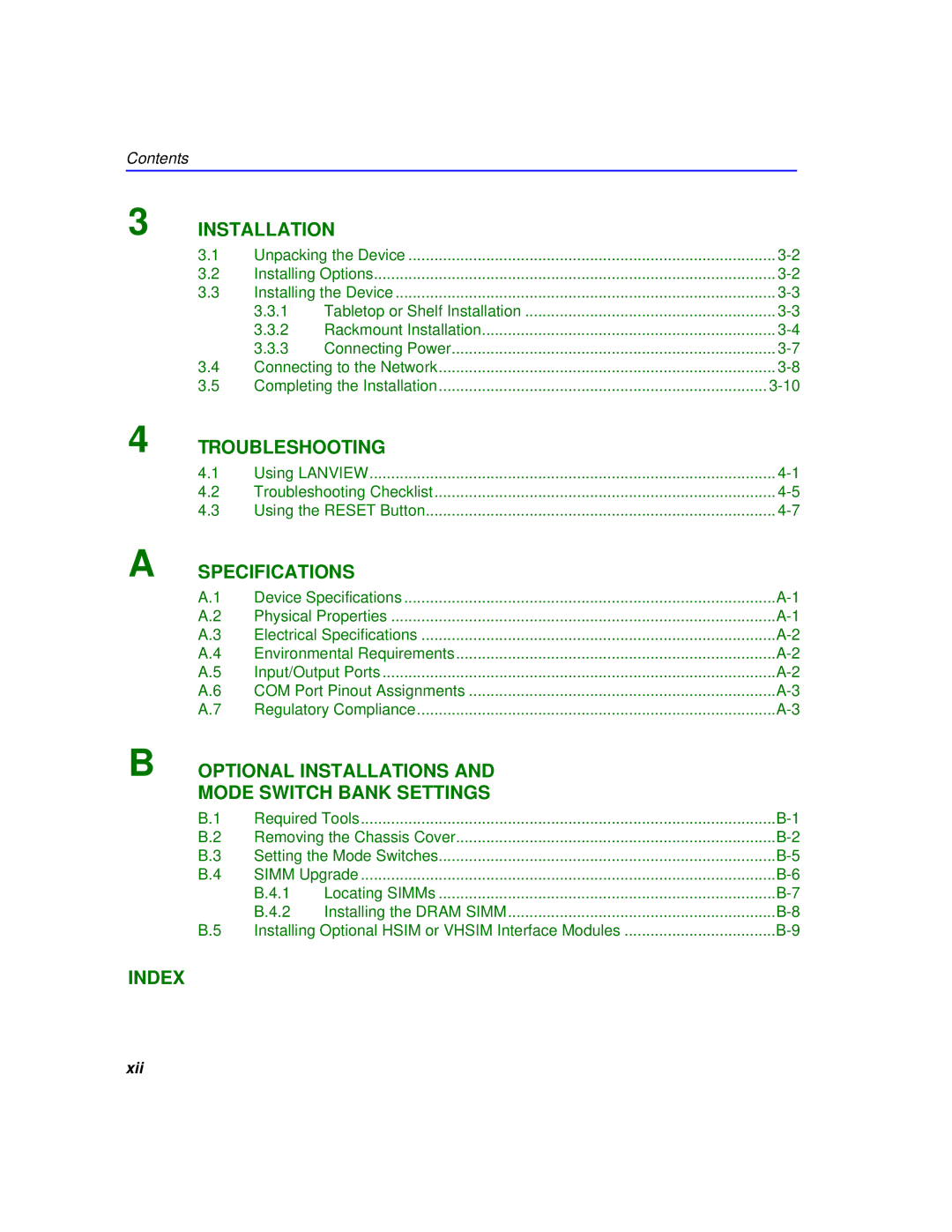 Cabletron Systems 2200 manual Troubleshooting 