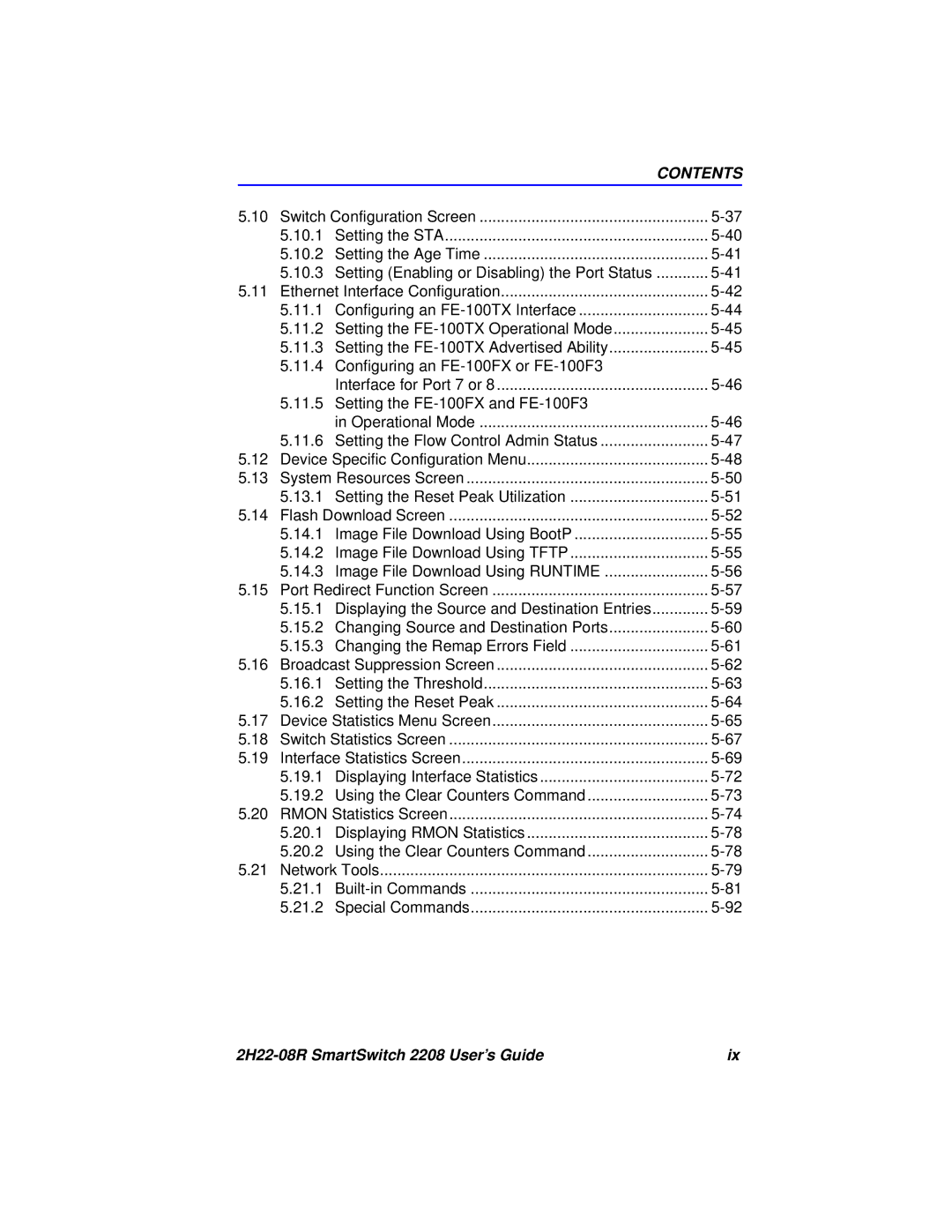 Cabletron Systems 2208 manual 10.1 