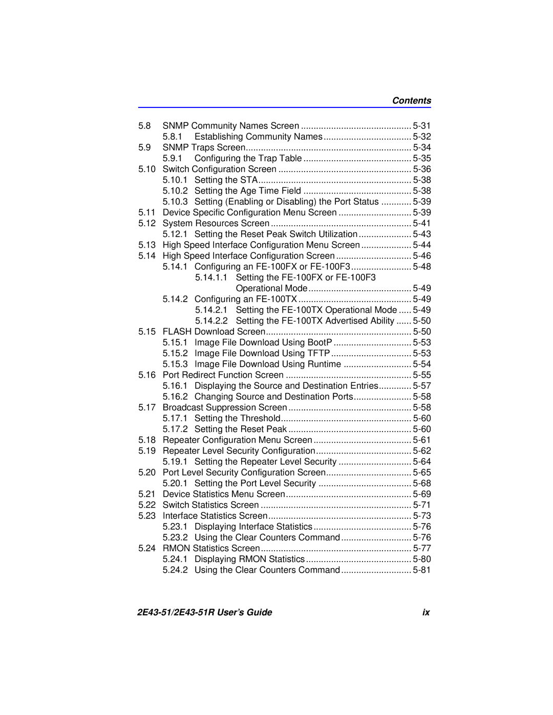 Cabletron Systems 2E43-51R manual Snmp Community Names Screen 