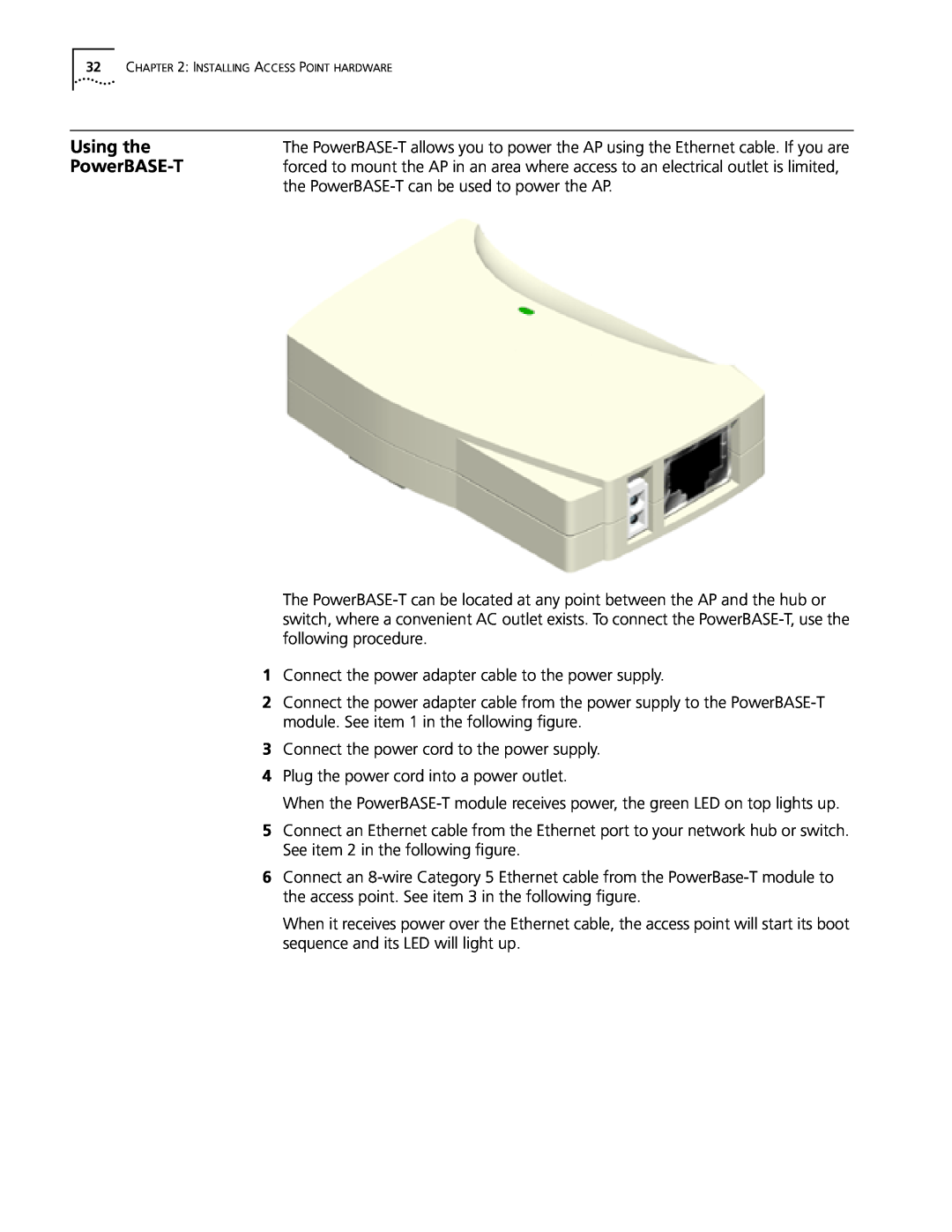 Cabletron Systems 3Com manual Using the, PowerBASE-T 