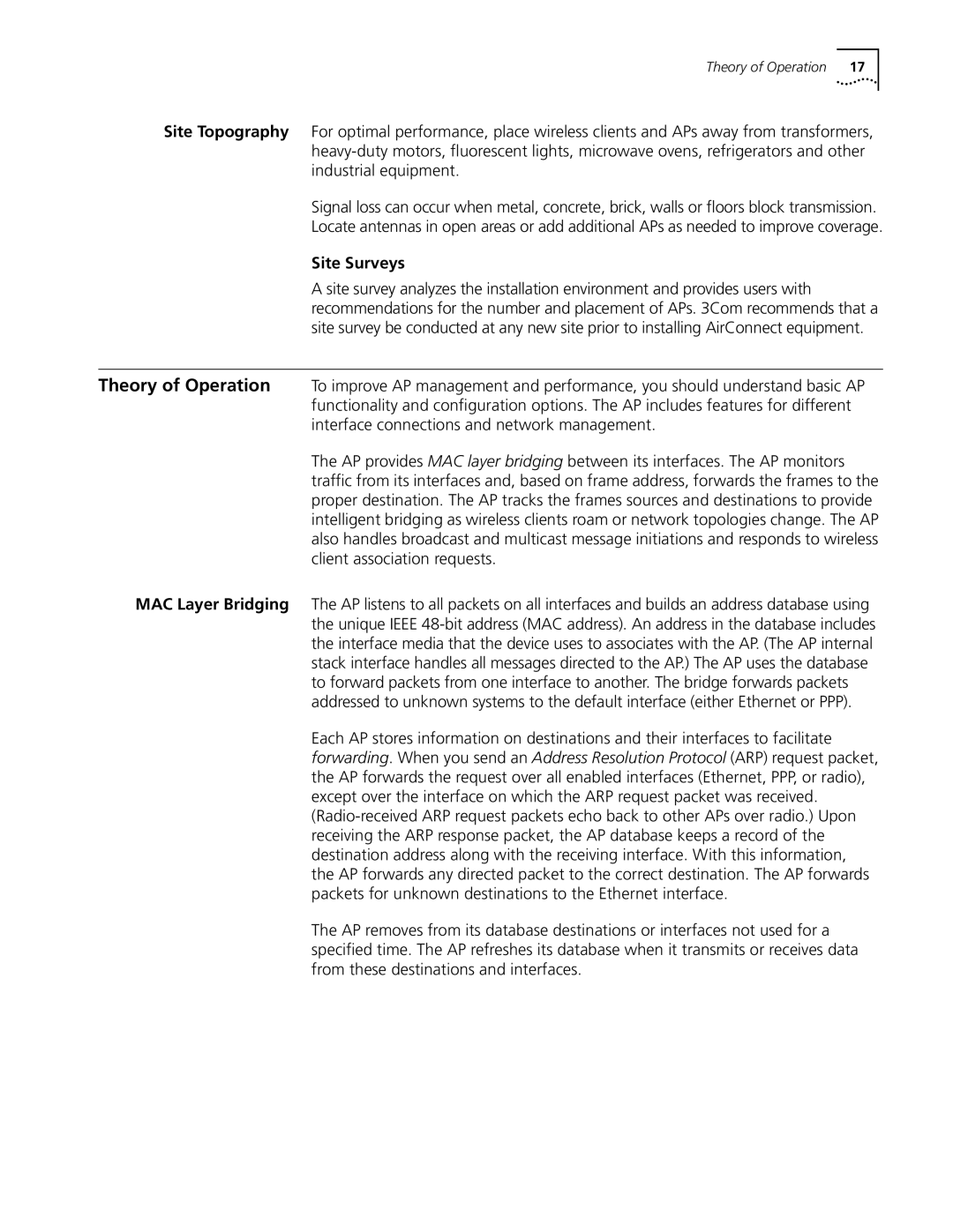 Cabletron Systems 3Com manual Site Surveys 