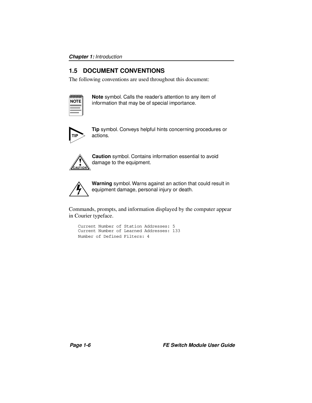 Cabletron Systems 3H02-04, 3H08-04 manual Document Conventions 