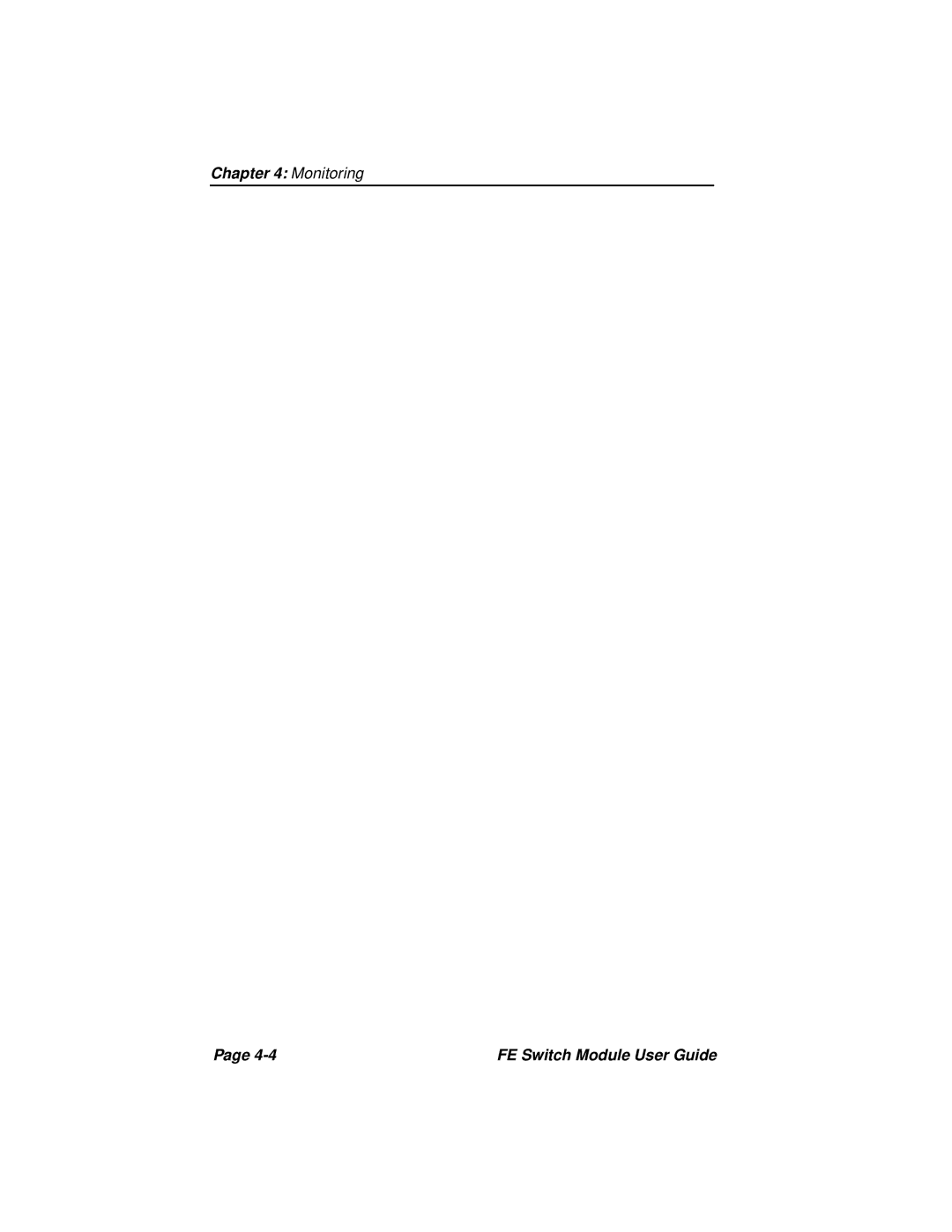 Cabletron Systems 3H02-04, 3H08-04 manual Monitoring FE Switch Module User Guide 