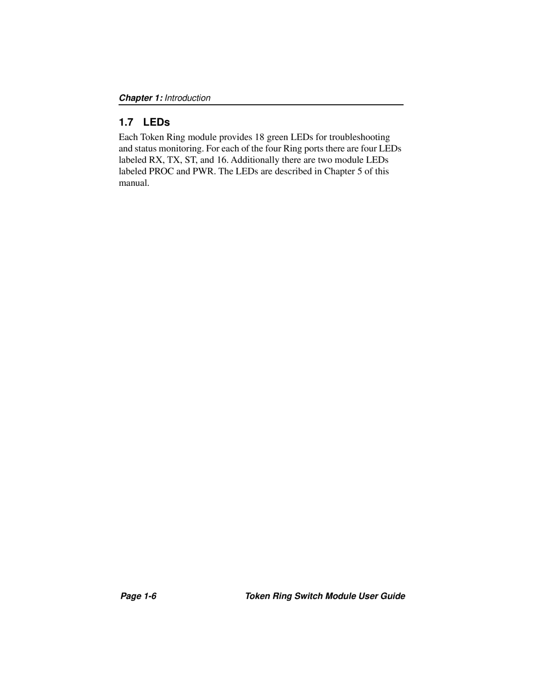 Cabletron Systems 3T02-04 manual LEDs 