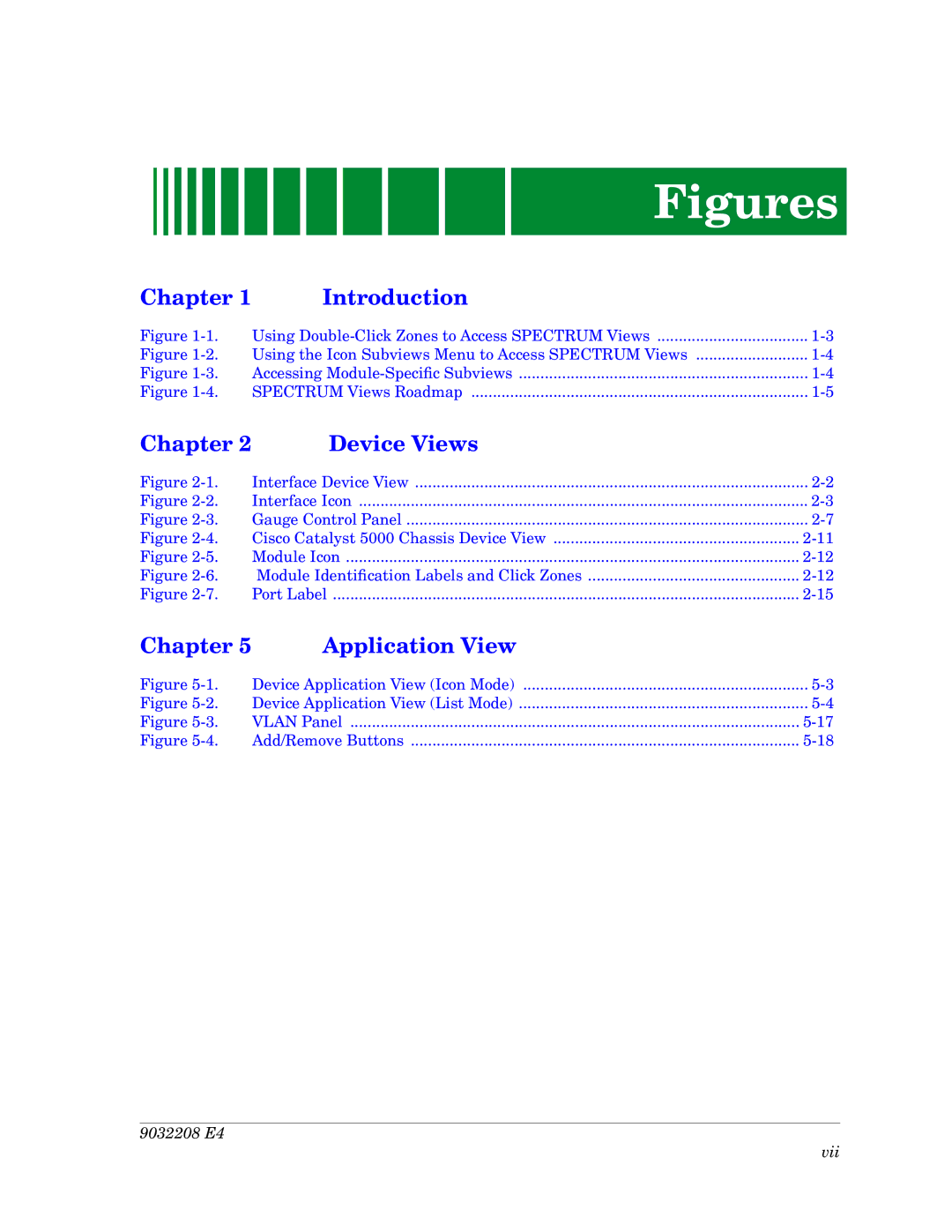 Cabletron Systems 5000, 5500 manual Figures 