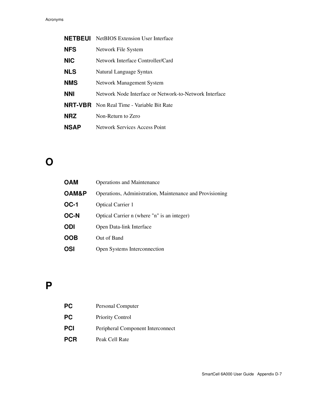 Cabletron Systems 6A000 manual Netbeui 