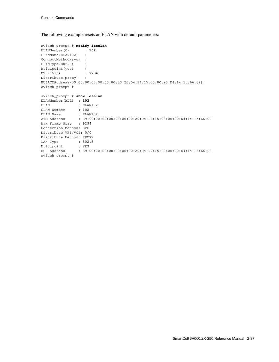 Cabletron Systems 6A000/ZX-250 manual 9234, Lan, Bus 