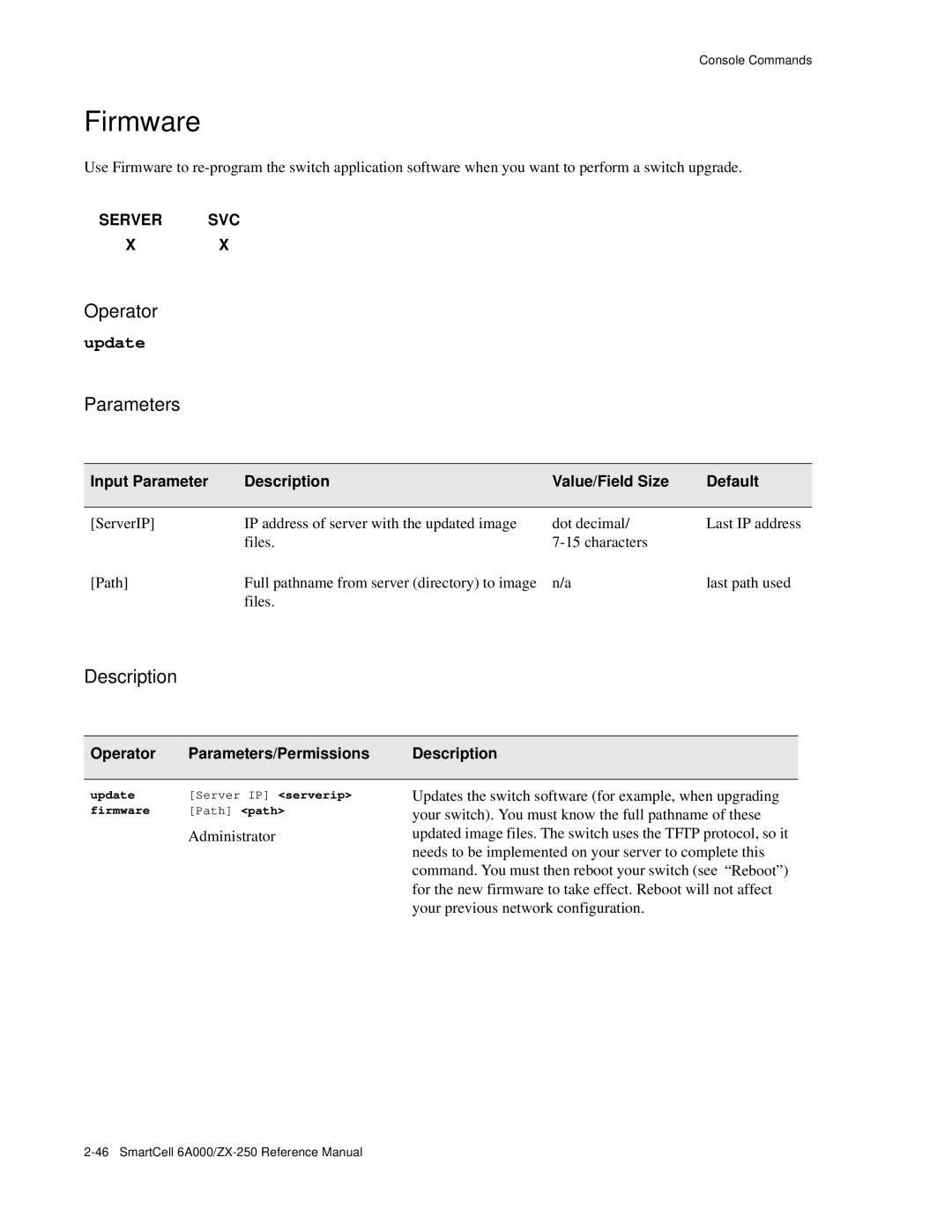 Cabletron Systems 6A000/ZX-250 manual Update, Firmware Path path 