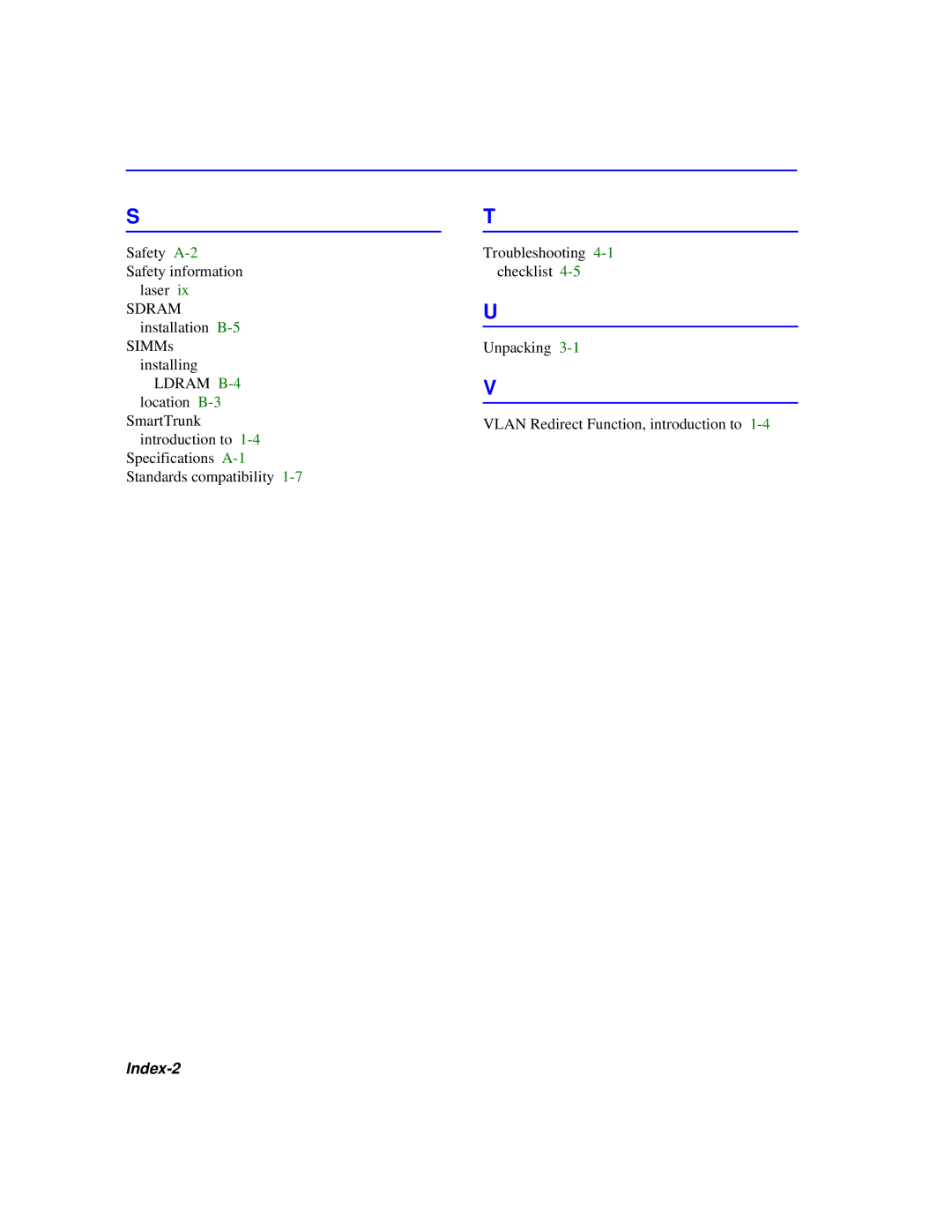 Cabletron Systems 6H259-17, 6H258-17 manual Index-2 