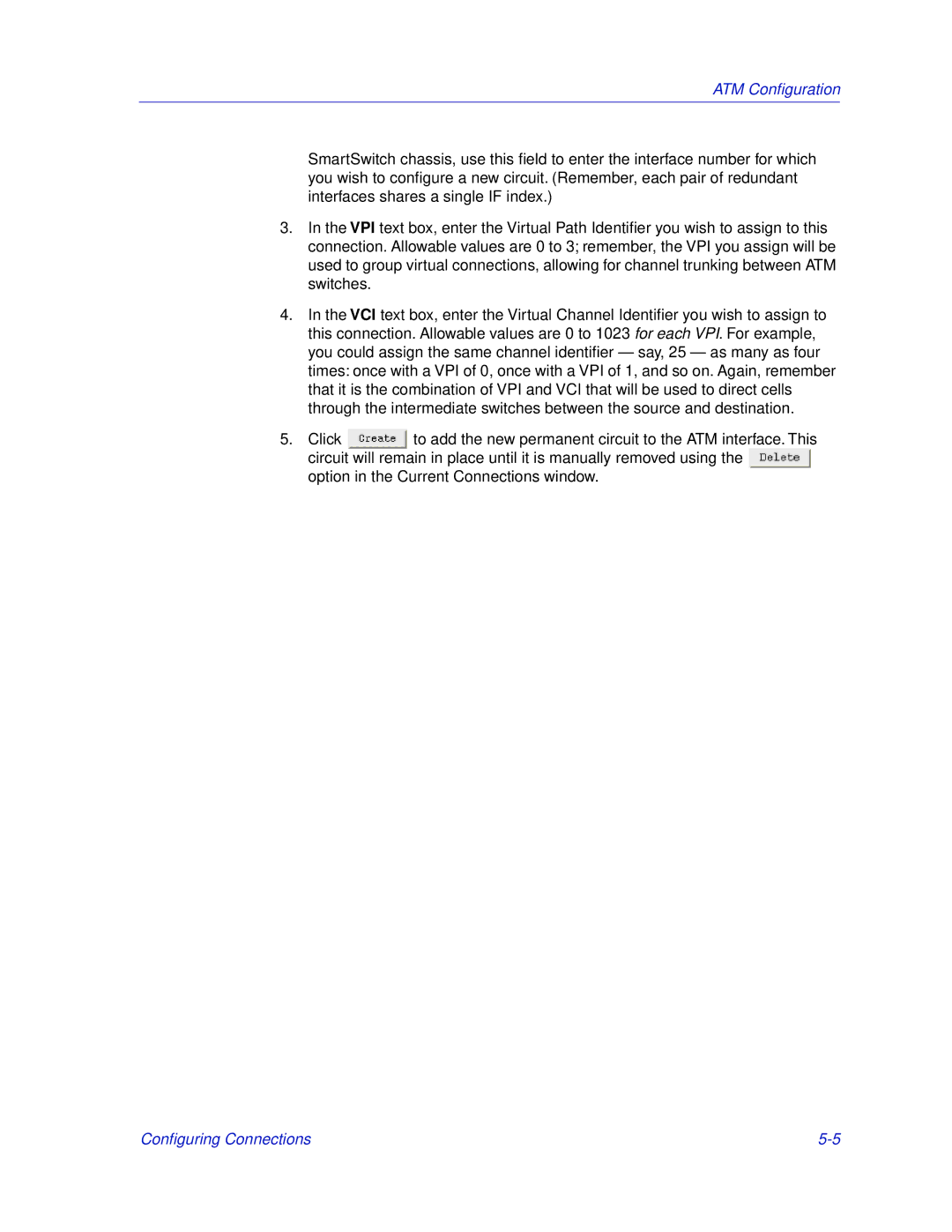 Cabletron Systems 7C03, 7C04-R manual ATM Conﬁguration 