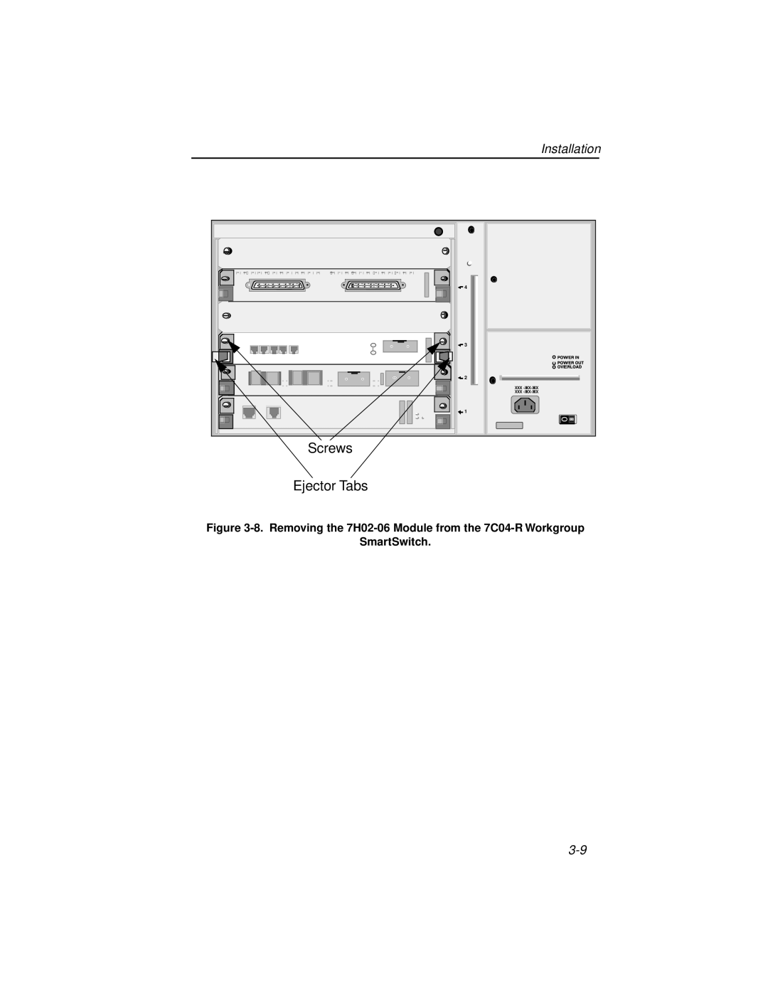 Cabletron Systems 7H02-06 manual Xxx 