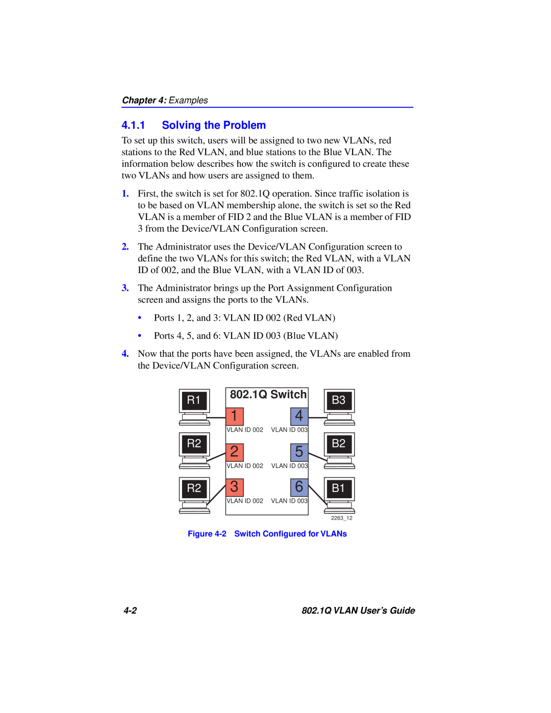 Cabletron Systems manual Solving the Problem, 802.1Q Switch, B3 B2 B1 