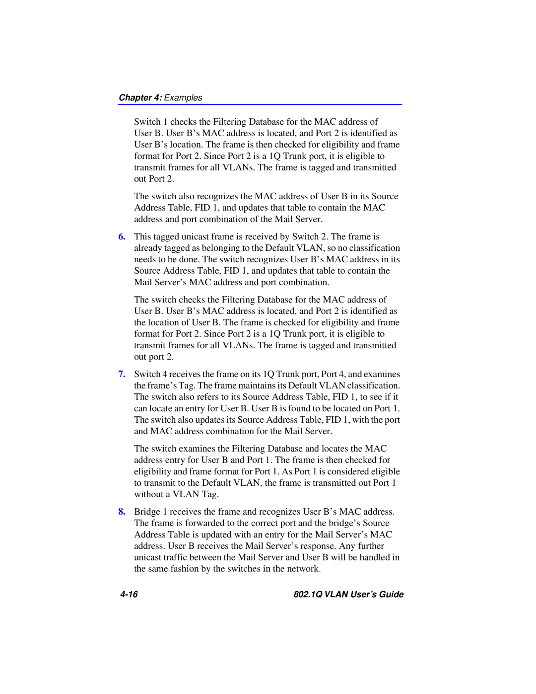 Cabletron Systems 802.1Q manual Examples 