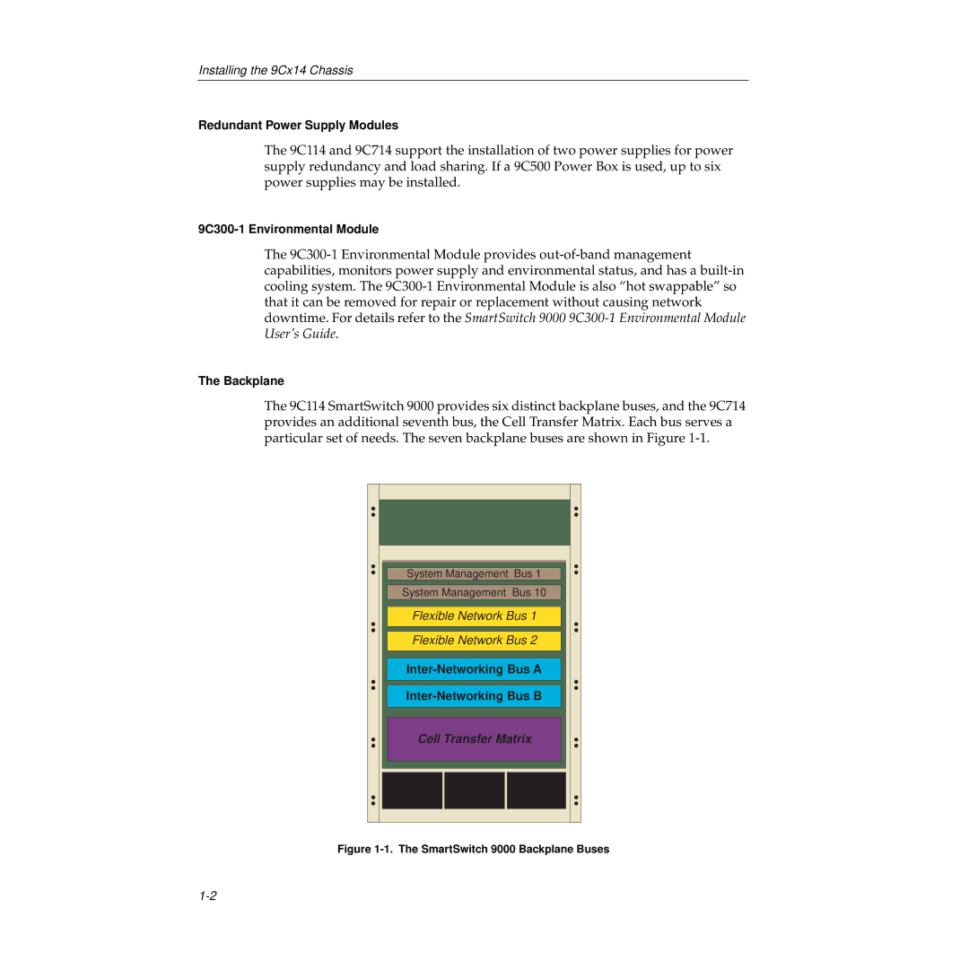 Cabletron Systems 9000, 9C114 manual Flexible Network Bus 