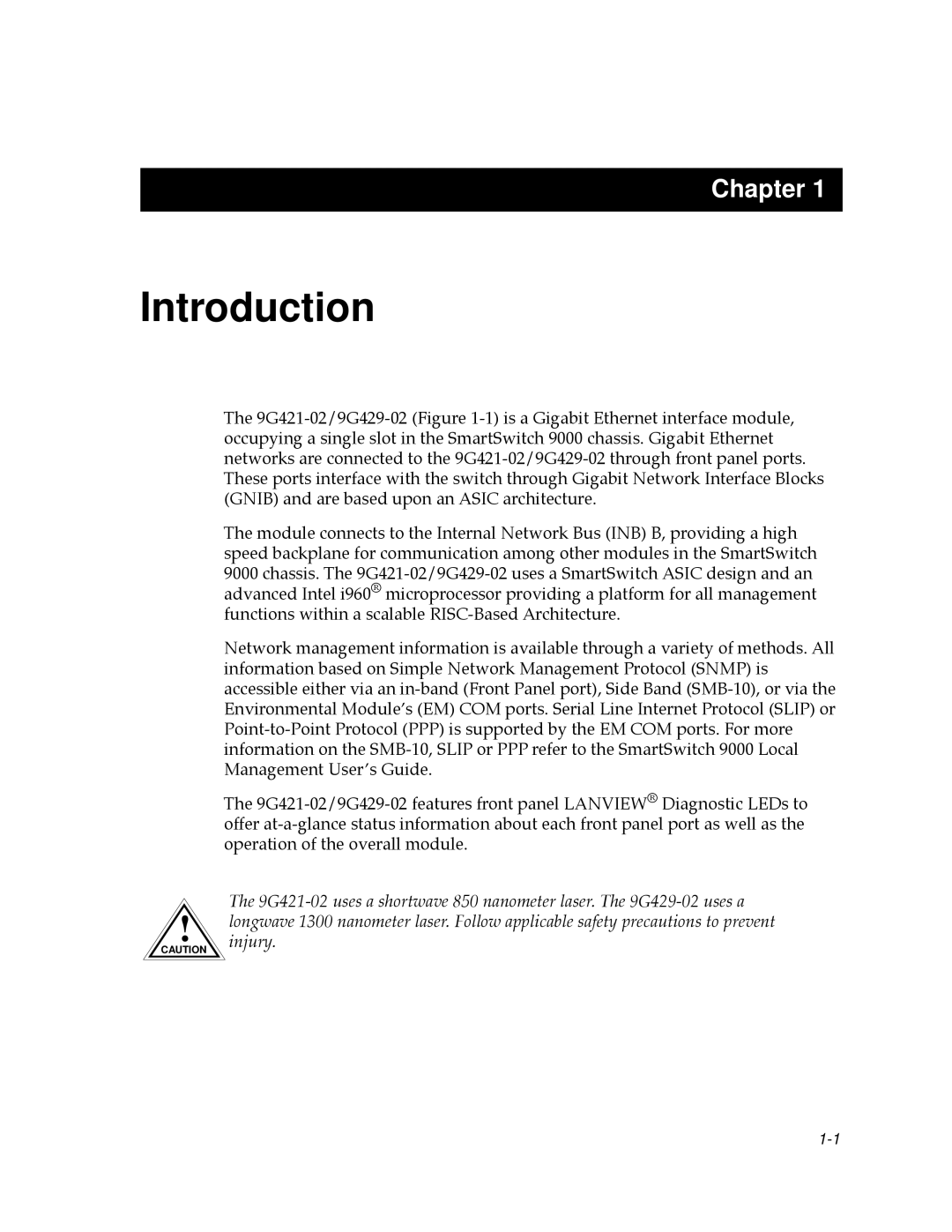 Cabletron Systems 9000 manual Introduction 