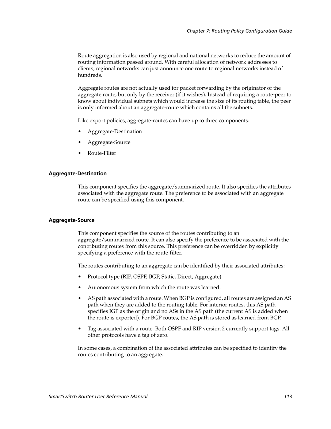 Cabletron Systems 9032578-02 manual Aggregate-Destination, Aggregate-Source 