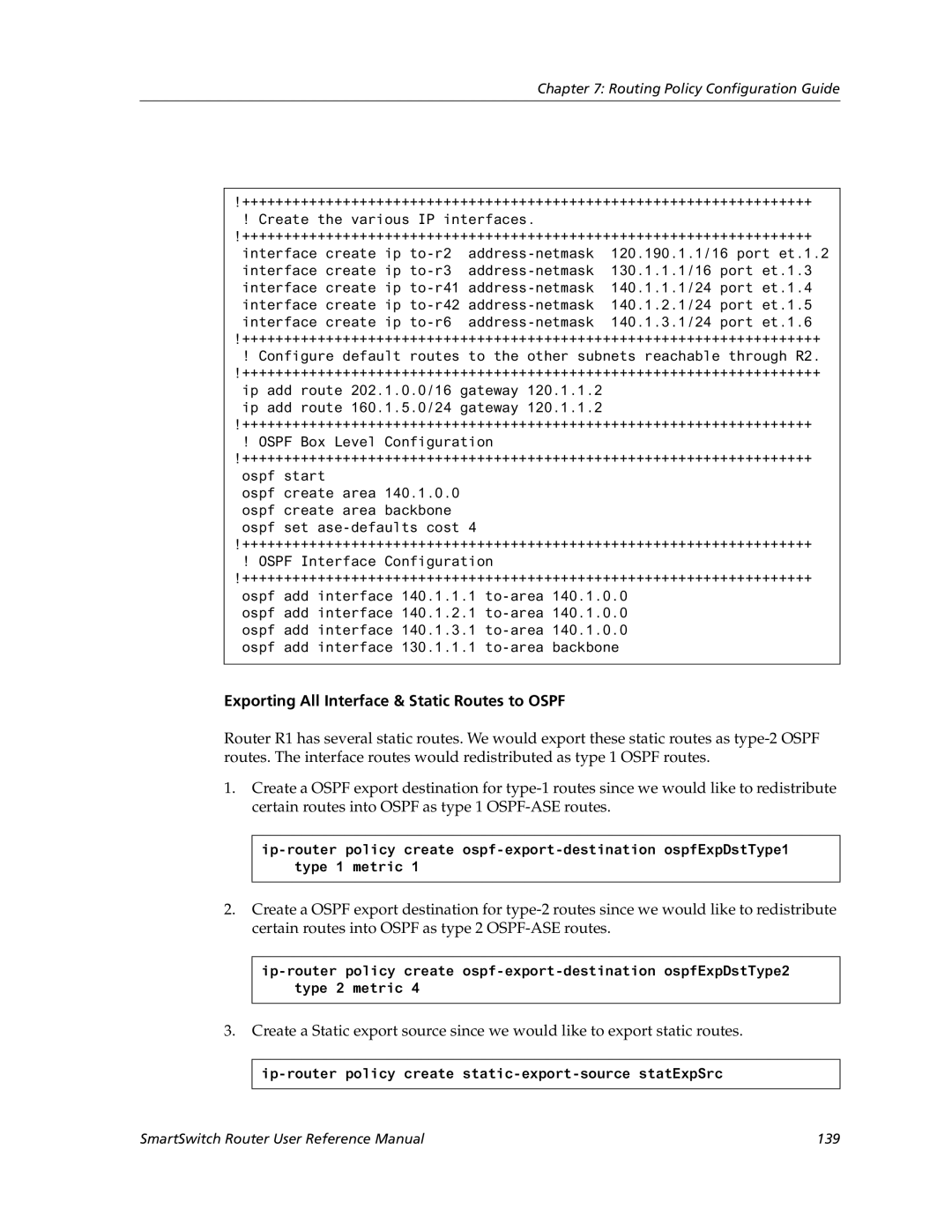 Cabletron Systems 9032578-02 manual SmartSwitch Router User Reference Manual 139 