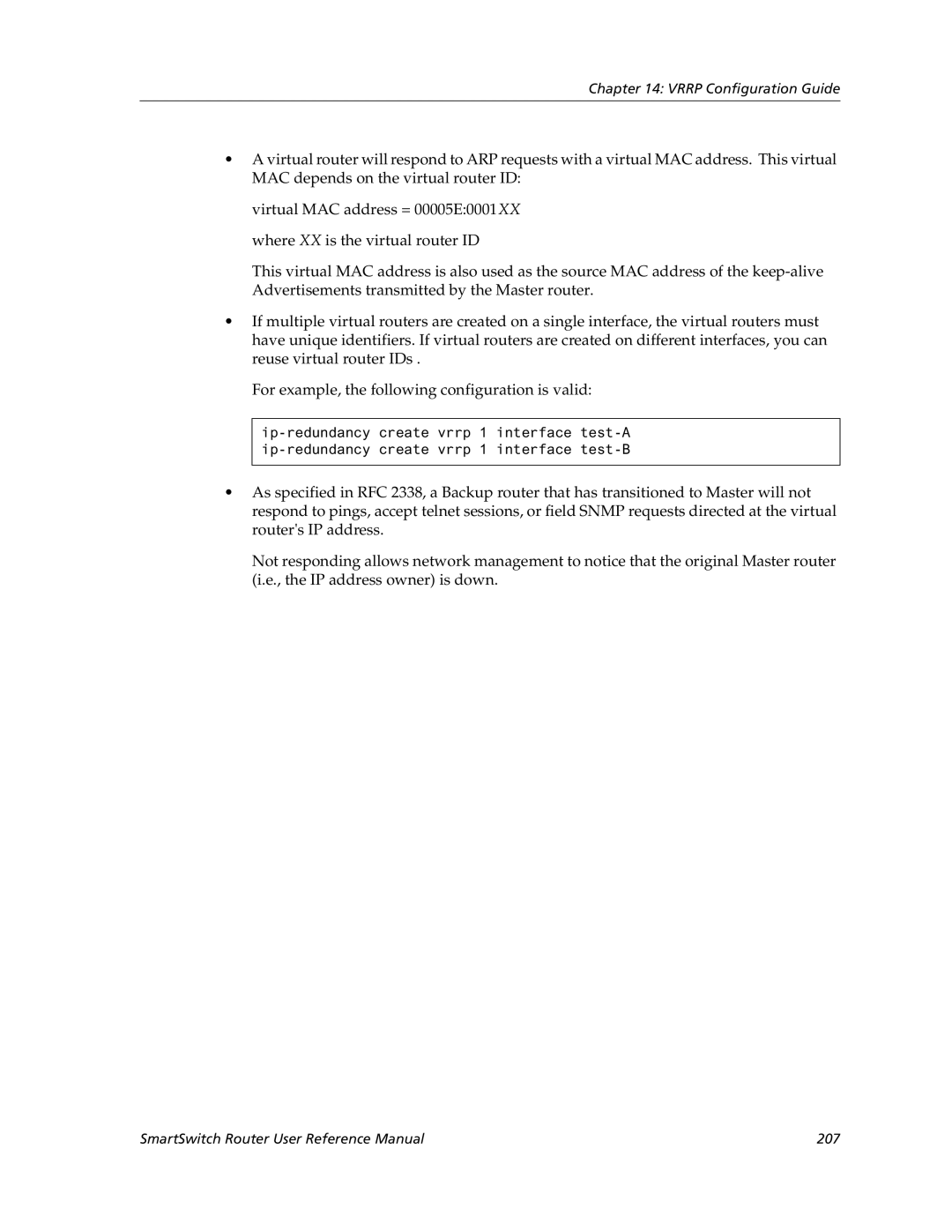 Cabletron Systems 9032578-02 manual SmartSwitch Router User Reference Manual 207 