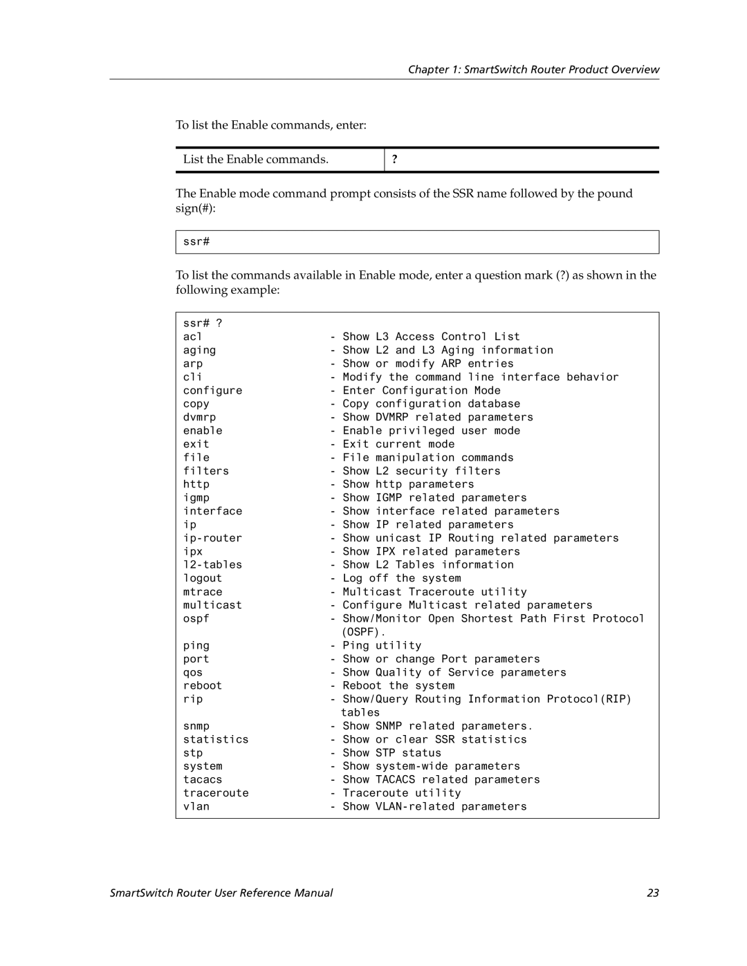 Cabletron Systems 9032578-02 manual Ospf 