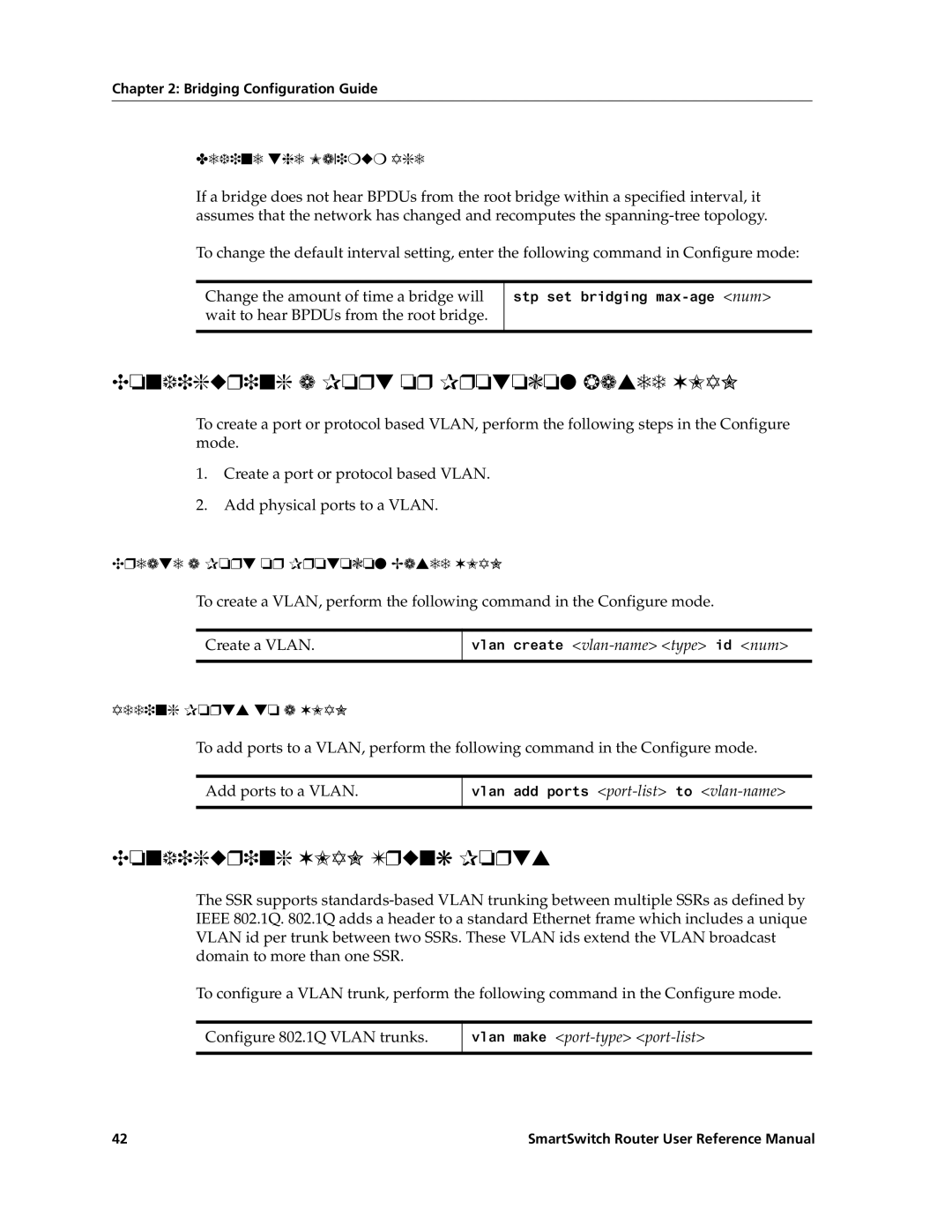 Cabletron Systems 9032578-02 manual Configuring a Port or Protocol based Vlan, Configuring Vlan Trunk Ports 