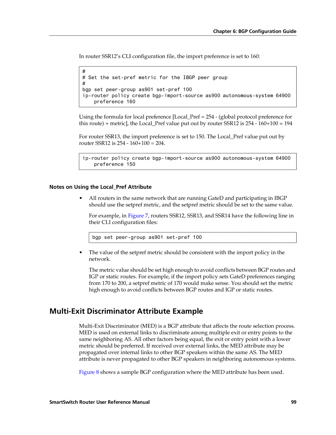 Cabletron Systems 9032578-02 manual Multi-Exit Discriminator Attribute Example 