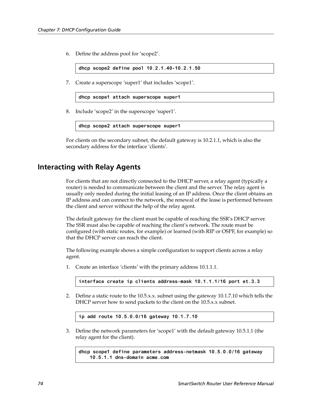 Cabletron Systems 9032578-05 manual Interacting with Relay Agents 