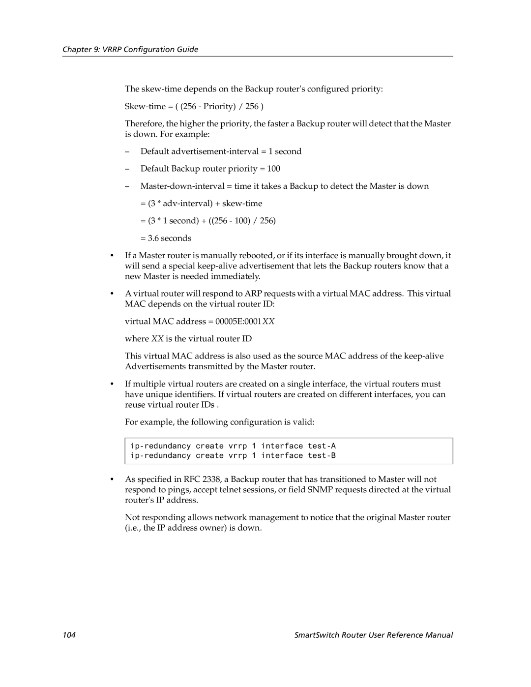 Cabletron Systems 9032578-05 manual 104 