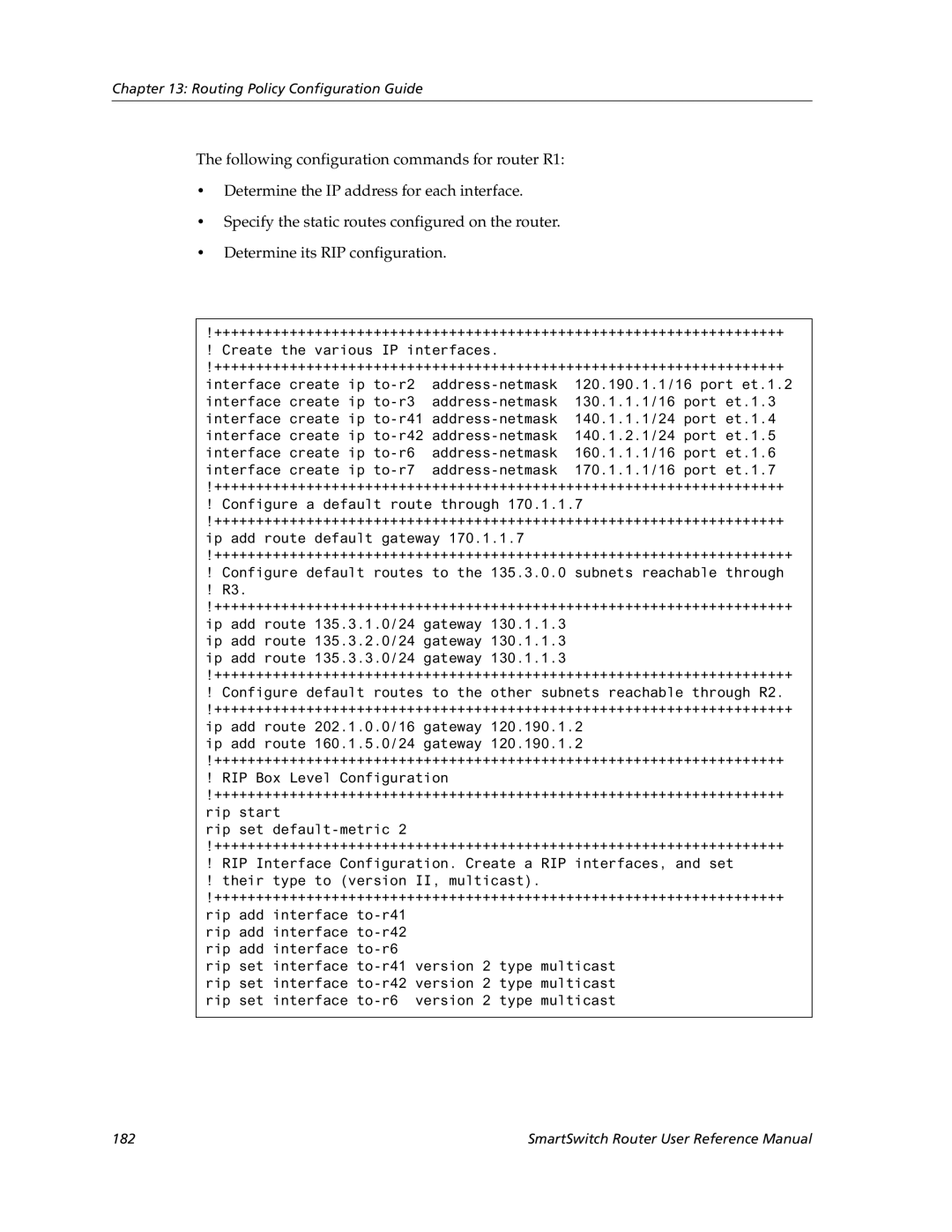 Cabletron Systems 9032578-05 manual 182 