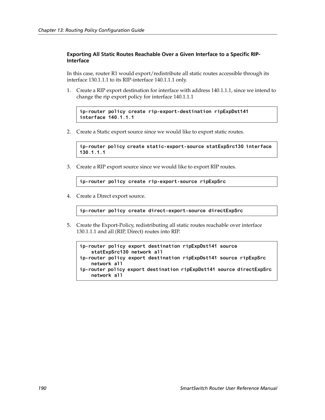 Cabletron Systems 9032578-05 manual 190 