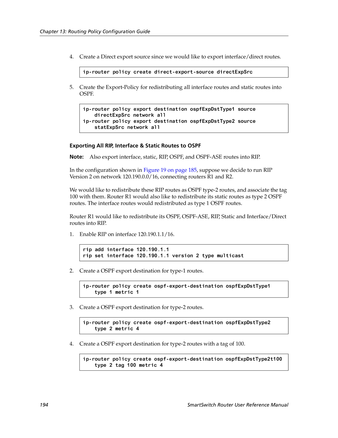 Cabletron Systems 9032578-05 manual 194 