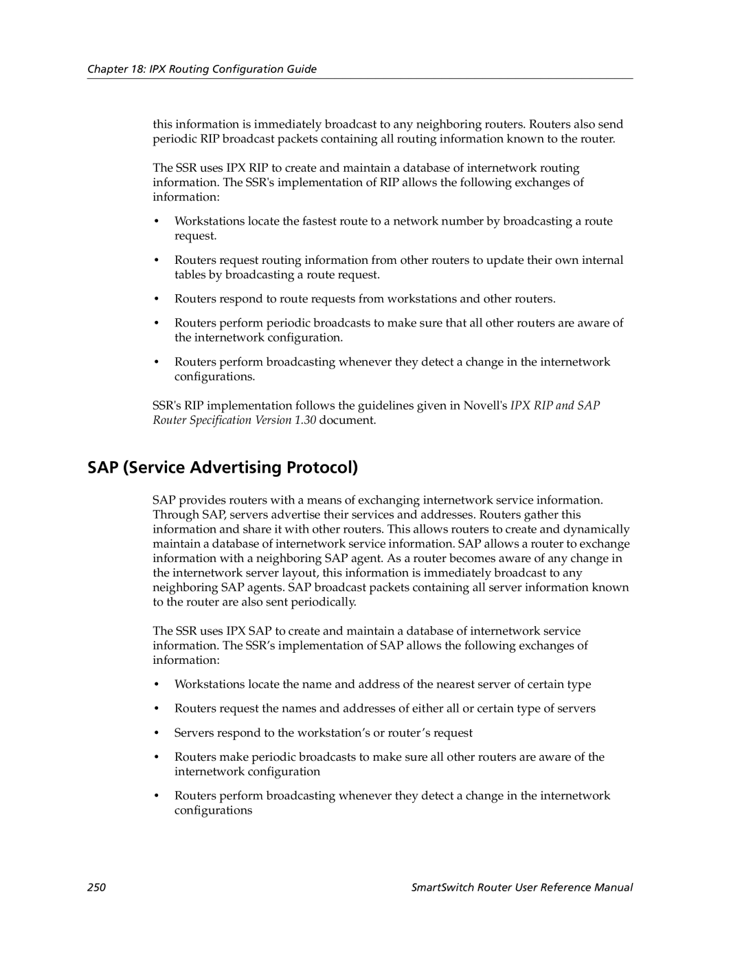 Cabletron Systems 9032578-05 manual SAP Service Advertising Protocol 