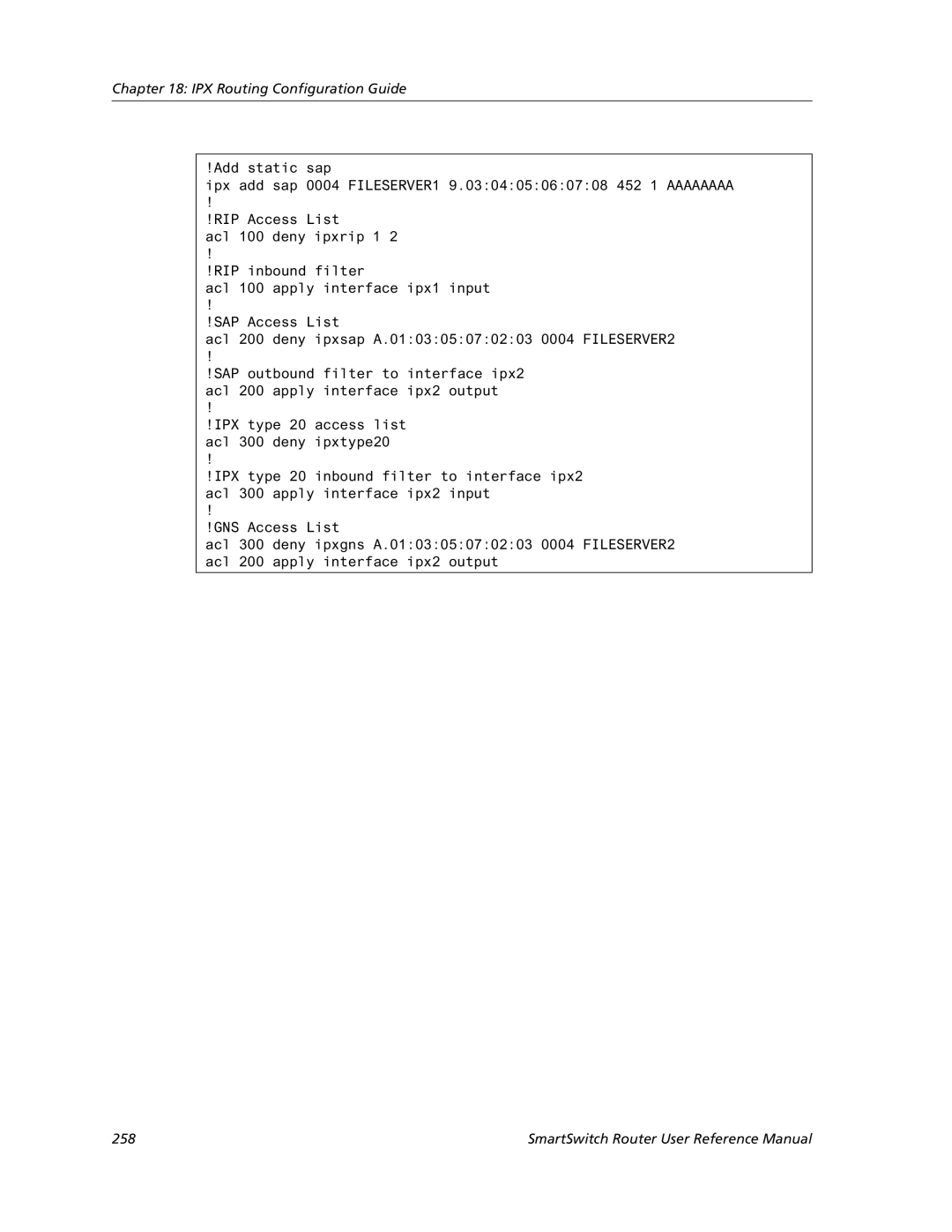 Cabletron Systems 9032578-05 manual 258 