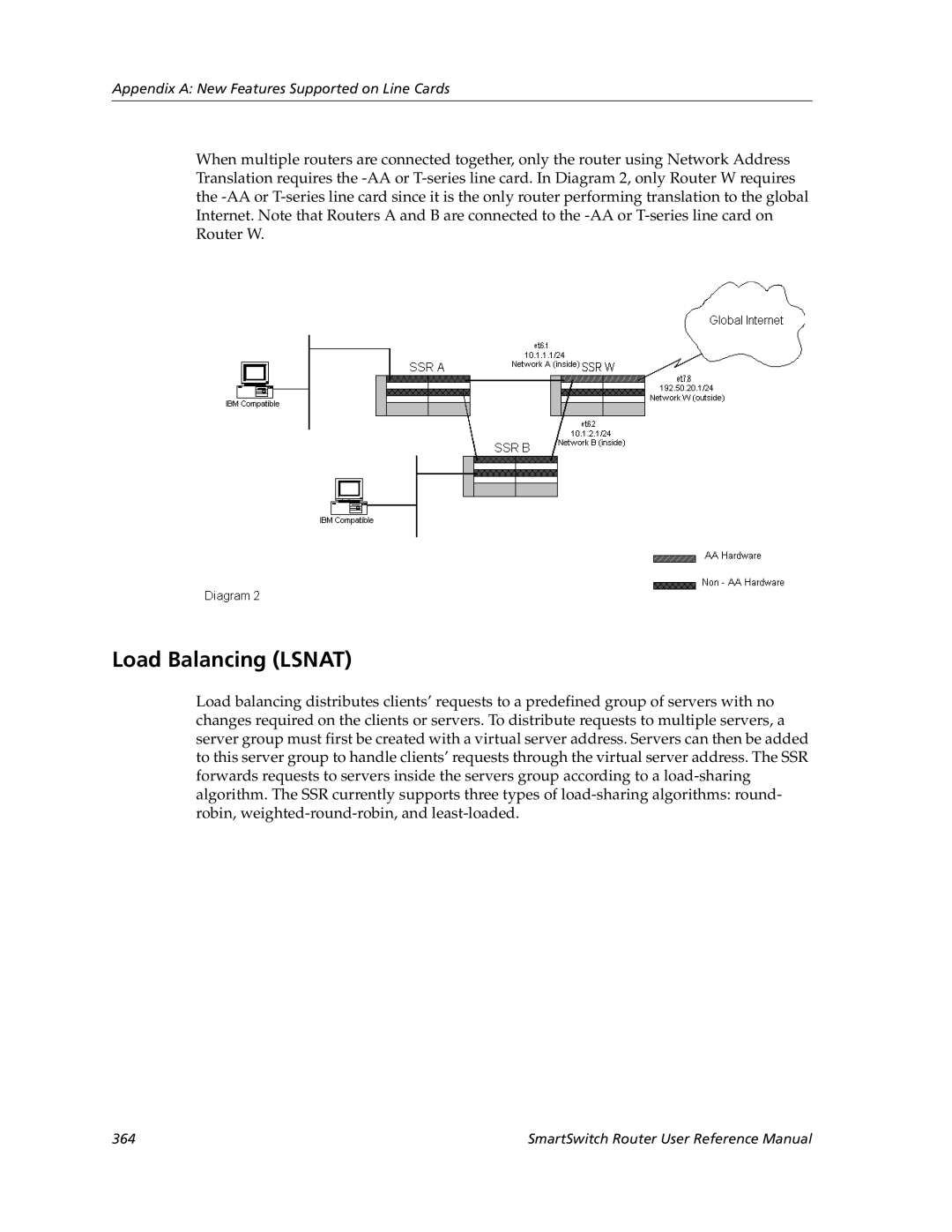 Cabletron Systems 9032578-05 manual Load Balancing Lsnat 