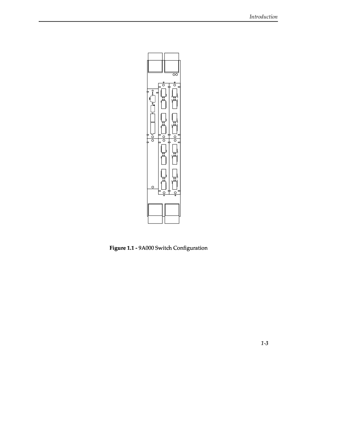 Cabletron Systems manual Introduction, 1 - 9A000 Switch Conﬁguration 