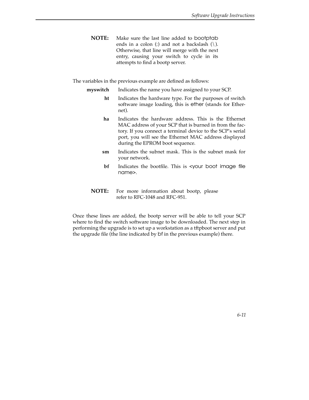 Cabletron Systems 9A000 manual Software Upgrade Instructions 