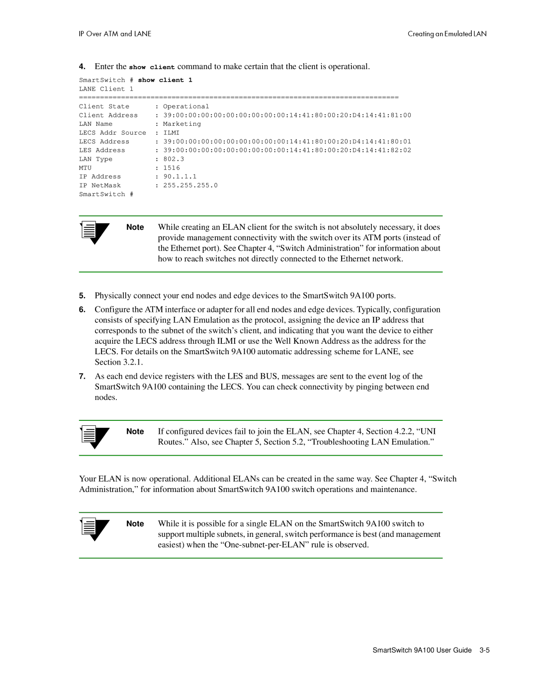 Cabletron Systems 9A100 manual Ilmi 