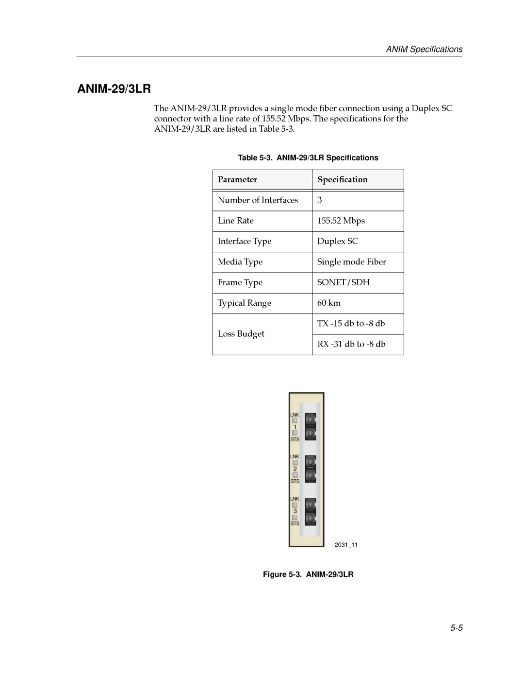 Cabletron Systems 9A656-04 ATM Module manual ANIM-29/3LR 