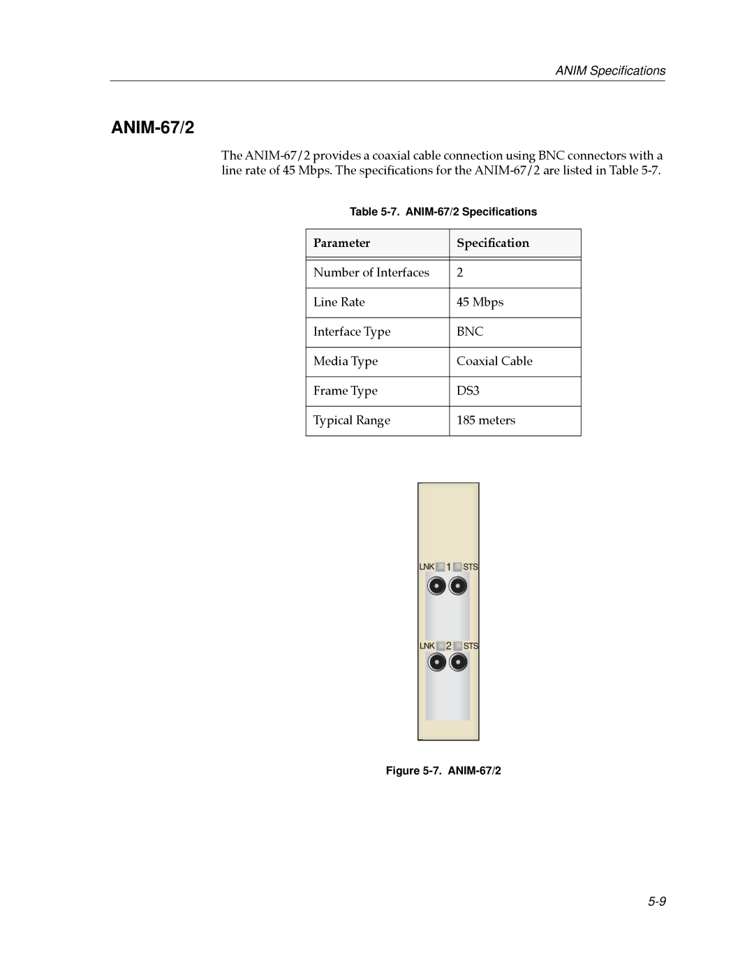 Cabletron Systems 9A656-04 ATM Module manual ANIM-67/2 