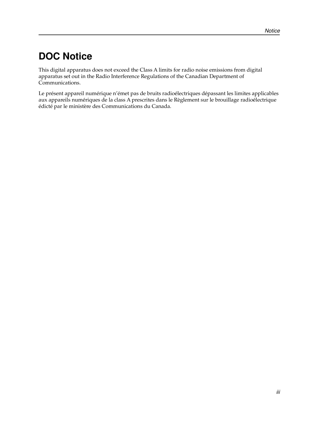 Cabletron Systems 9E106-06 manual DOC Notice 