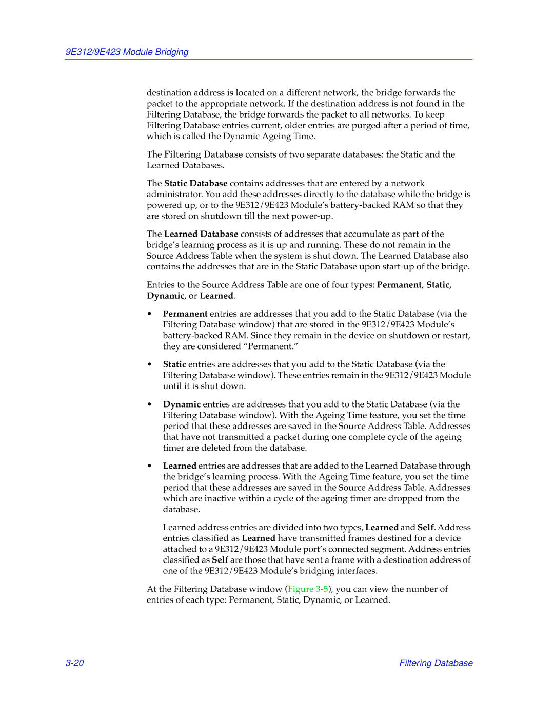 Cabletron Systems manual 9E312/9E423 Module Bridging 