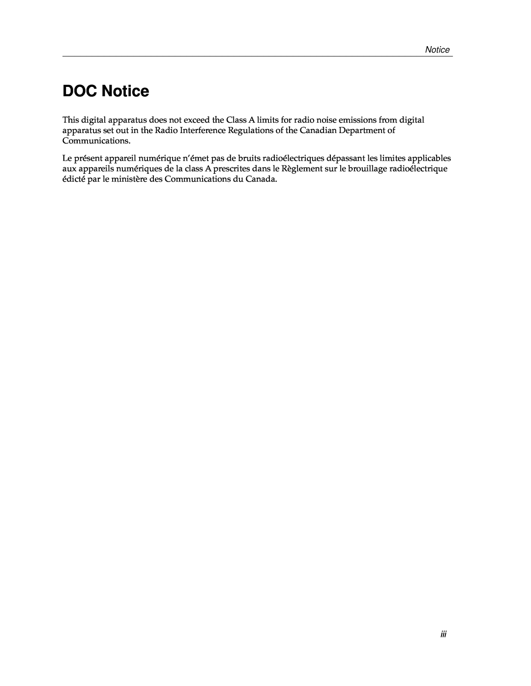 Cabletron Systems 9F106-01 manual DOC Notice 