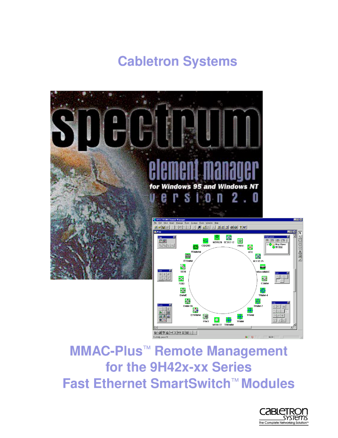 Cabletron Systems 9H42X-XX manual Cabletron Systems 