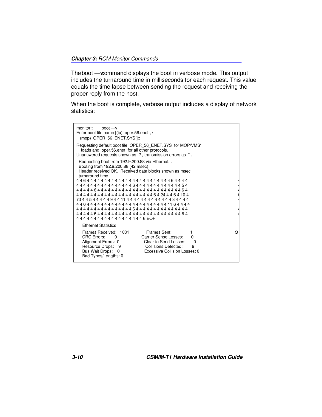 Cabletron Systems CSMIM-T1 manual Eof 