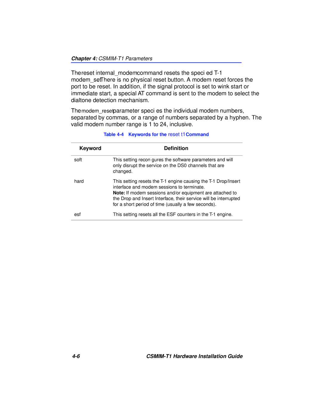 Cabletron Systems CSMIM-T1 manual Keyword Deﬁnition 