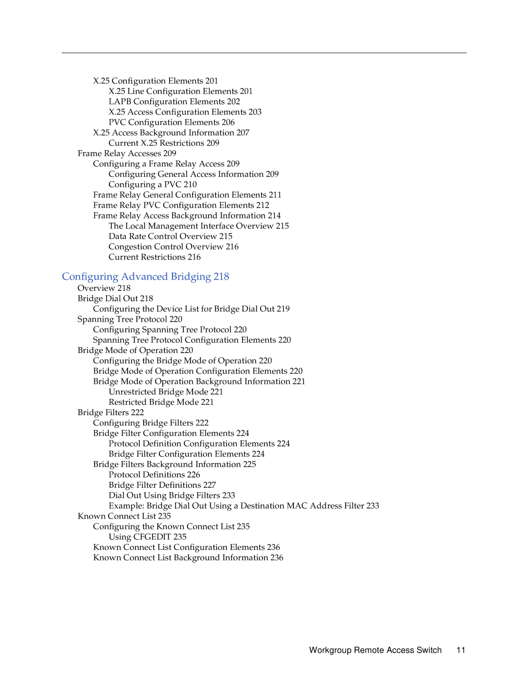 Cabletron Systems CSX1200, CSX1000 manual Configuring Advanced Bridging 